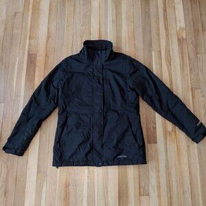 Eddie Bauer Weather Edge black winter jacket